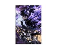 LNSXYSCQ Solo Leveling Classic Anime Cartoons Series Poster sur toile Décoration murale Décoration Chambre à coucher 50 x 75 cm Style sans cadre