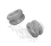 LNSYSNS 2 Pièces Boule Anti-Calcaire pour Bouilloire, 5,5 cm Anneau Éliminateur Calcaire Bouilloire, Anneau Anti Calcaire pour Bouilloires et Machines-Café, pour Filtrer Tartre et Sédiments