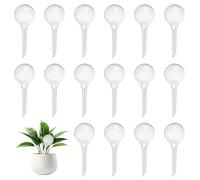 LNSYSNS Arrosage Plante Interieur 70 ml, 16 Pièces Globes D'arrosage Automatique, Design Transparent Boule Arrosage Plante, 13 x 5 cm Goutte a Goutte Plante Interieur, pour Plantes Pot et Suspendues