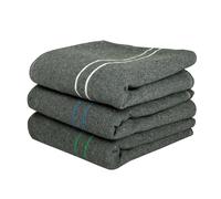 LNT France - 3 Couvertures De Yoga 100% Fibres recyclés - 150x200 - Résistance & Durable - 3 Couvertures De Médiation - Tapis Meditation - Yoga Blanket (Bleu/Blanc/Vert, 3 Pièces)
