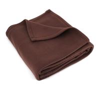 LNT France Couverture Polaire, 220 x 240 cm, 100% Polyester 330 g/m2 traité Non-feu - Couverture Ultra Chaude, Ultra Douce