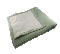 LNT France Couverture Polaire Luxe Double 180 x 220 cm, 100% Polyester 450 g/m² Traité Non Feu, Ultra Chaude, Ultra Douce Lit et Canapé