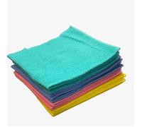 LNT France - Serpillères Couleurs absorbantes 100% Viscose 50 x 60 - Lot de 10 - fabriquées en France