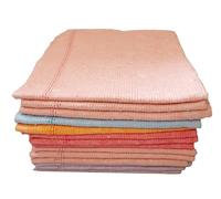 LNT France - Serpillères Couleurs Absorbantes Coton/Viscose 50 x 60 - Lot de 20 pièces - Fabriqué en France, Non Tissé, très Absorbant (20)