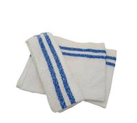 LNT Les nouveaux textiles - Lot 3 Serpillières Bouclées Blanches 50x60 cm - Chiffon de Nettoyage Ultra-Absorbant - Lavable, Durable, Idéal Sols, Carrelage, Maison, Usage Professionnel et Domestique