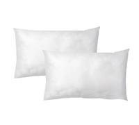 LNT Les nouveaux textiles - Lot de 2 Coussins de Garnissage, 50 x 30 cm - Gonflant, Doux et Moelleux - Idéal Canapé, Chambre, Fauteuil, Bureau - Fabriqué en France