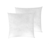 LNT - Lot de 2 coussins de Garnissage 45x45cm, Ultra Gonflant, Coussin Canapé, Coussin à Recouvrir, Rembourrage Coussins Blanc.
