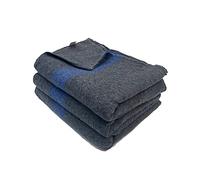 LNT - Lot de 3 Couverture Bleues Épaisse de Protection de Meubles pour Déménagement, Transport et Stockage - Qualité Supérieure - 150x200 cm - 500 g/m² - Robuste- Fabrication Française