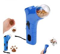 Lnteractive Distributeur de friandises pour chat et lanceur de dressage pour chien - Jeu de puzzle d'alimentation pour animaux de compagnie pour intérieur et extérieur, stimulation mentale pour chiots
