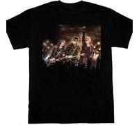 LNTPPHFV Vintage Sixx AConcert Tour Men Graphic t Shirt Blackhort Sleeve Manches Courtes(Medium)