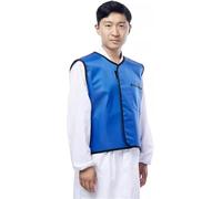 LNW Gilet de protection contre les rayons X bleu, gilet radiations for le cou et haut du corps Boucliers aux rayons X