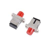 LNWZVMZFV Adaptateur convertisseur fibre monomode APC/UPC FC mâle/femelle vers UPC LC/SC/ST femelle 2 pièces(UFC-F-USC-F)