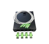 LNWZVMZFV Boîte de jonction fibre optique 4 ports avec adaptateur SC/LC (bride et pigtail en option) FTTH(Flange and pigtail)
