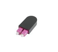 LNWZVMZFV Connecteur mâle en boucle de fibre optique 2SC UPC, 5 pièces, adaptateur monomode multimode OM3 OM4(A-L-USC-OM4)