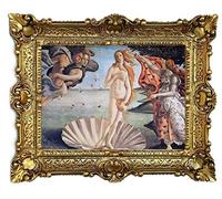 Lnxp Sandro Botticelli 50B Magnifique tableau 56 x 46 cm Motif baroque La Naissance de Vénus
