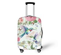 LNXSESN Housse Protection Valise Animal Papillon Housse de Valise Lavable Elastique Anti-Rayures Protege Valise Réutilisable avec Zippé Résistant Housses de Valises pour 22-25 Pouces