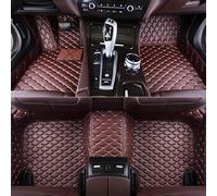 LNZKX Tapis Auto Pleine Protection pour Chevrolet Spark 2009 2010 2011 2012 2013 2014 2015, Imperméable Résistant aux Rayures Antidérapant Tapis Auto,Brown