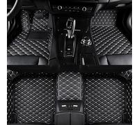 LNZKX Tapis Auto Pleine Protection pour Mercedes-Benz Classe E W212 2009 2010 2011 2012 2013 2014 2015 2016, Imperméable Résistant aux Rayures Antidérapant Tapis Auto,BlackBeige