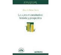 Lo a Priori Constitutivo âAlvaro J. Pelaâez Cedrâes (Auteur)