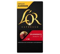 L'O - Café Capsules Intense et Aromatique, Compatibles Nespresso pour un Expresso Parfait (Boîte de 10) - Le lot de 4