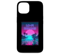 Lo-FI Dreams Vaporwave 80s Aesthetic Synthwave Sunset Coque pour iPhone 13