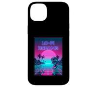 Lo-FI Dreams Vaporwave 80s Aesthetic Synthwave Sunset Coque pour iPhone 14 Plus