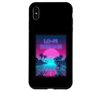 Lo-FI Dreams Vaporwave 80s Aesthetic Synthwave Sunset Coque pour iPhone XS Max