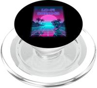 Lo-FI Dreams Vaporwave 80s Aesthetic Synthwave Sunset PopSockets PopGrip pour MagSafe