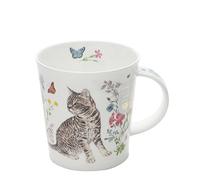 LO-FLOC-TA Mug en porcelaine anglaise Motif chat tigré 0,32 l