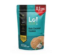 Lo! Low Carb Delights - Keto Coconut Cookies | Only 0.5 g Net Carb Per Cookie | Lab Tested Keto Food Products for Keto Diet - 192 g