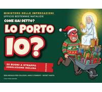 Lo Porto io?: Buoni bestemmia natalizi | 55 coupon a strappo per ogni disgrazia delle feste e assoluzione inclusa | Regalo divertente e stupido per lui, colleghi e amici | ideale per Secret Santa!