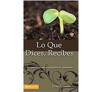 Lo Que Dices Recibes Gosseh (Auteur)