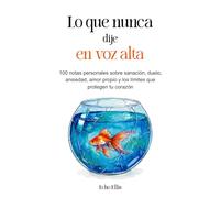 Lo que nunca dije en voz alta: 100 notas personales sobre sanación, duelo, ansiedad, amor propio y los límites que protegen tu corazón