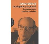 Lo Singular Y Lo Plural Berlín, Isaiah (Auteur)