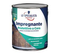 Lo Specialista Mistercolor Imprégnant Eau À La Cire Noyer Antique 2.5 L