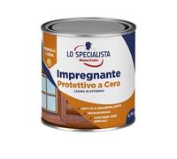 Lo Specialista Mistercolor Imprégnant Solvant À La Cire Noyer Clair 0.75 L