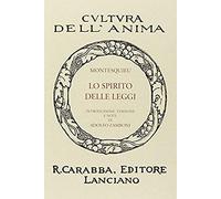 Lo Spirito Delle Leggi