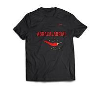 Lo Statale Jonico T-Shirt « Abracalabria » - Noir - L - 56 Lur 74 Longueur