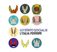 Lo Stato Sociale - L'italia Peggiore (180 GR. Vinili Azzurro, Viola, Arancione Deluxe EDT.) [Import]