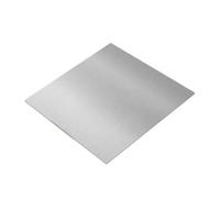 Loacea 1 feuille d'aluminium carrée polie, facile à nettoyer, épaisseur 0,1/2/5 mm, plaque en aluminium pur for la cuisson(100X100X3MM)