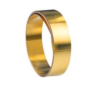 Loacea 1 ruban adhésif en laiton H62 for bricolage, longueur de 1 mètre, épaisseur de 0,1 à 0,5 mm.(0.3MM*1M*40MM)