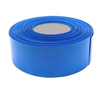 Loacea Gaine thermorétractable en PVC for Tubes électriques, diamètre 15-51 mm, 5 mètres, 1 pièce(Blue,38mm)