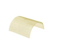 Loacea Maille tissée en laiton for filtre fin, maille en cuivre jaune avec conductivité thermique et durabilité 1 pièce(30CM*30CM*20)