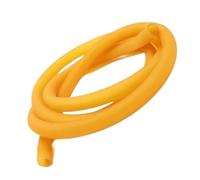 Loacea Tuyau en Latex Jaune léger de 1 mètre for Laboratoire, diamètre extérieur 3,2 mm à 22 mm, Bande de Caoutchouc Naturel(4mm x 6mm)