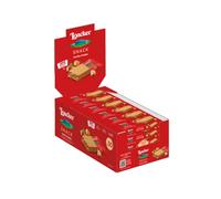 Loacker - Classic Napolitaner - Wafer classique avec 3 couches de gaufres farcies à la crème de noisette - Snack et Snack - Format pratique avec 30 pièces de 17,2 g