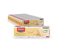 Loacker Pâtisserie - Biscuits gaufrettes à la noix de coco blanche, crème de noix de coco, paquet de 12