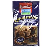 LOACKER Quadratini Chocolate 125 g - Lot de 6