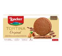 Loacker Tortina Original 3 Gâteaux De Gaufre Avec Crème De Noisette 63G