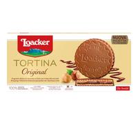 Loacker Tortina Original 3 Tartelettes gaufrées à la crème de noisettes 63g