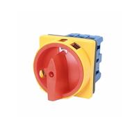 Load circuit breaker switch AC 660V 32A 6 Terminals 3 Poles 3 Phases 3NO 2 Positions On-Off Rotary Cam Changeover Switch NWPNLXEA